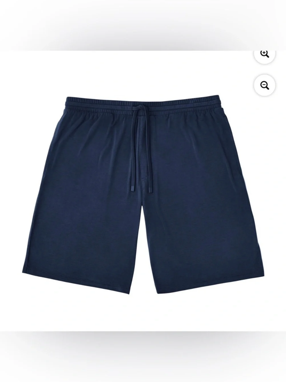 Men's Navy Short-Sleeve Crewneck and Short Lounge Pajama Set
